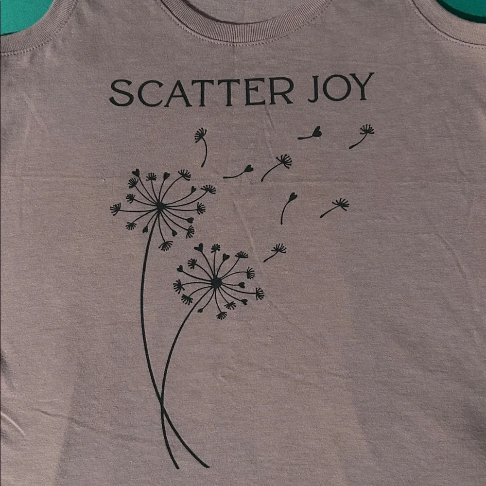 Scatter Joy Women's Purple Tank Top Sz: S - Picture 2 of 4